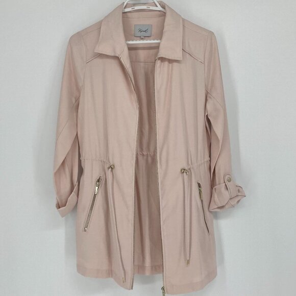 Kismet Pastel Pink Utility rayon soft Jacket xs - Picture 2 of 16